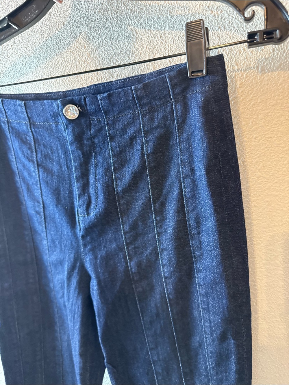 Cinq a Sept Jewel Cropped Carolina Pant Indigo Business Casual Women’s Size 2 - Picture 9 of 14